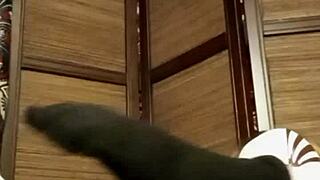 petite horny pantyhose solo natural tits lingerie tease