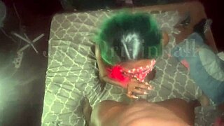 Sexxxy ebony headmistress drips wet for student's monster black cock, sucks rough doggystyle bareback anytime