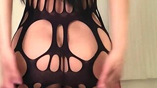 Gaby Quinteros stuffs dildo in her spicy snatch