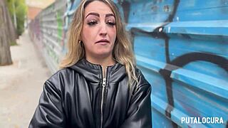 torbe catches 18yo spanish big ass teen cloxy sucking swallowing cum