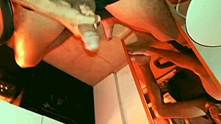 Gym Latino Cock Leaks in Boxers Moaning