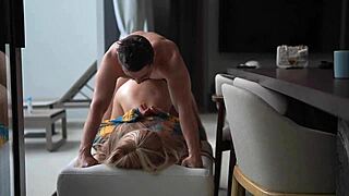 My Tv Remote Stops Time To Fuck Girlfriend's Tight Pussy Pov