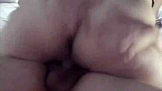 my buddy's horny latina milf bitch bounces hard on me secretly filmed