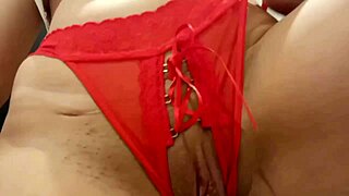 Latina Teases with Solo Ass Play Session