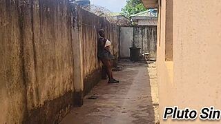 staying in ashawo quarters scores ebony quickies big black cocks outdoors nonstop