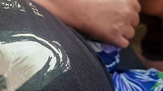 mutual masturbation in car with best friend's petite wife, she fingers me while i stroke her wet pussy 😏💦