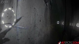 tattooed blonde adalind gray fucks toy in shower 💦🧼