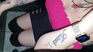 Sucking Strangers' Cum Kisses Cuckold Gloryhole