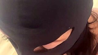 red lipstick deepthroat then HARDCORE DOGGY in fishnets with cum facial