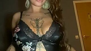 hey horny goth teen, you fuck that toy so deep till you cum hard right?