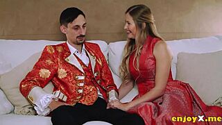 Worship Her Trimmed Blonde Pussy While She Deepthroats Your Shaft in HD!