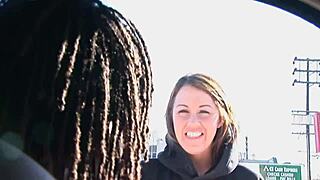 stepdaughter 18+ craves old man's big black cock outdoors nonstop