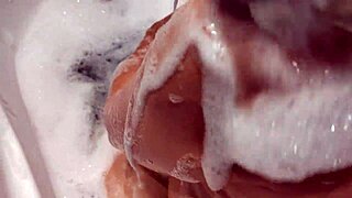 stepsister's hot big tits and tight pussy tease you in bathroom pov play