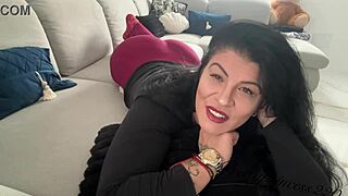 Those farting expressions from the latina milf are wild