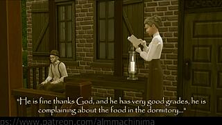 victorian dude rams prostitute missionary first time deepthroat monster cock ride!