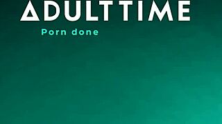 Petite 18+ Jane Wilde rims Rob Piper's ass up close then takes monster cock doggystyle missionary