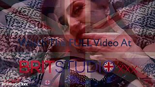 heart racing as british redhead surrenders to wild railing and sticky cum bath