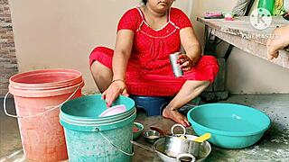 desi mom sneaks rough fucking with horny neighbor boys