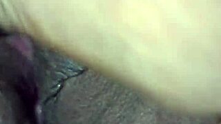 wanna see auntys creamy pussy get filled with hot creampie?