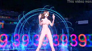 whoa meiko's big tits and ass nude in music project diva mod full body 🔥🍑