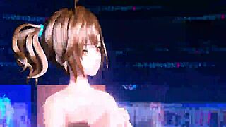 whoa meiko's big tits and ass nude in music project diva mod full body 🔥🍑