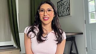 Latina Stepsis Practices Anal Cowgirl on Bro's Big Cock~Penelope Woods Fantasy