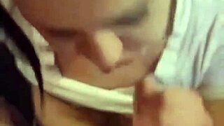 Homemade Sri Lankan BBW Housewife Deepthroats Fat Cock Sloppily