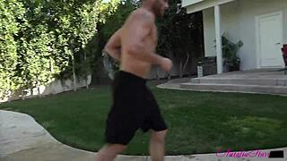 damn natalia starrs perfect tits drowned in thick hot cum