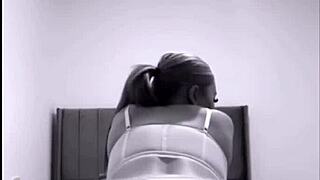 slutty british horny girlfriend masturbates with dildo on webcam craving my cum pov solo