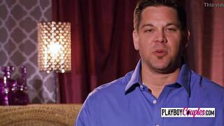 Wanna see hubby munch wife's pussy before the swinger party?