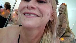 hey tia, your niece looks so hot rubbing up on you like that, those blonde booties shaking