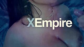 Pawg Aussie slut Hayley Davies smashed doggystyle by massive cock in garage