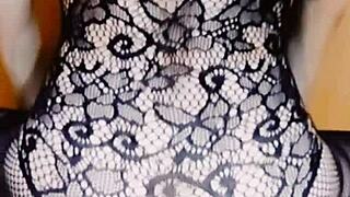 Damn, watch this milf strip and masturbate before taking big cock 🔥💃