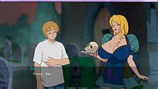 you uncover granny's hairy halloween slut costume for monster cock pounding