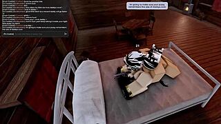 Roblox Elf Slut Stretches Tiny Body on Daddy's Girthy Cock