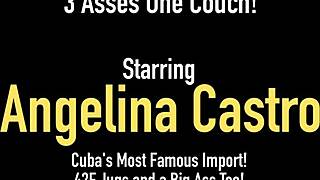 Big thick Cuban BBW ladies Angelina Castro Virgo Peridot toy play