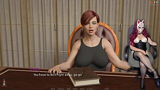 just married bride licks pussy to screaming office orgasm