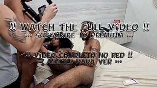 jr doidera films alicia ribeiro's wild threesome backstage pounding