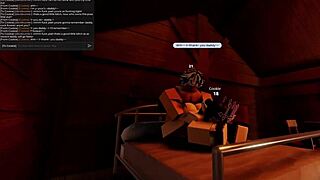 Roblox Elf Slut Stretches Tiny Body on Daddy's Girthy Cock