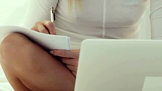 candee licious breaks friend zone with erotic cowgirl ride and cumshot on ass from hung stud