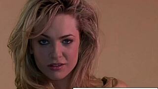 damn this hot blonde teen spreads pussy on desk like a total whore 🔥