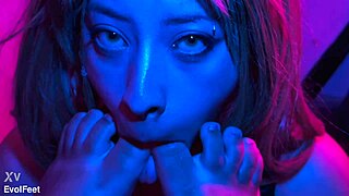 Even Smoking Can't Stop Me Worshiping Your Sexy Latina Feet!