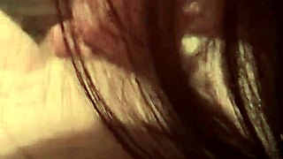 Suck hard on that thick curved upwards cock