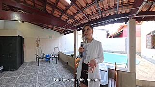 Reporter Caught Breaking In Strips Bare for Humiliating Outdoor Exposure