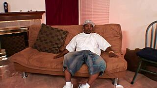 Chunky Latina's Thick Ass Stretched by Massive Black Cock in Doggystyle Anal