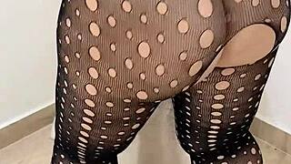 madura rubia con gran culo me seduce lencería sensual creampie dentro embarazada?