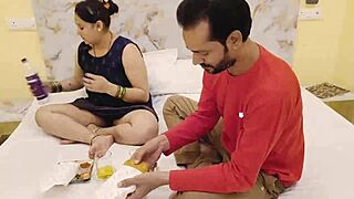 Stepdaughter seduces stepdad's big dick for wild pussy pounding and oral!!