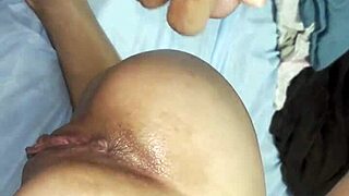 blindfolded married blonde tries anal first time but can't take it 😩🍑