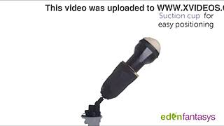 ego x suction cup stroking masturbator solo cum toy play