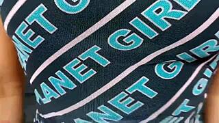 Bunduda Brasileira Babysitter Gime Alto Pau Completo Sheer Red